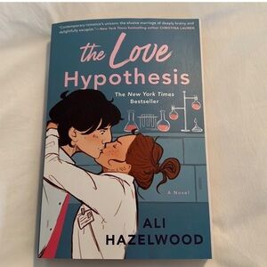 “The Love Hypothesis” by Ali Hazelwood. Great condition, paperback book.